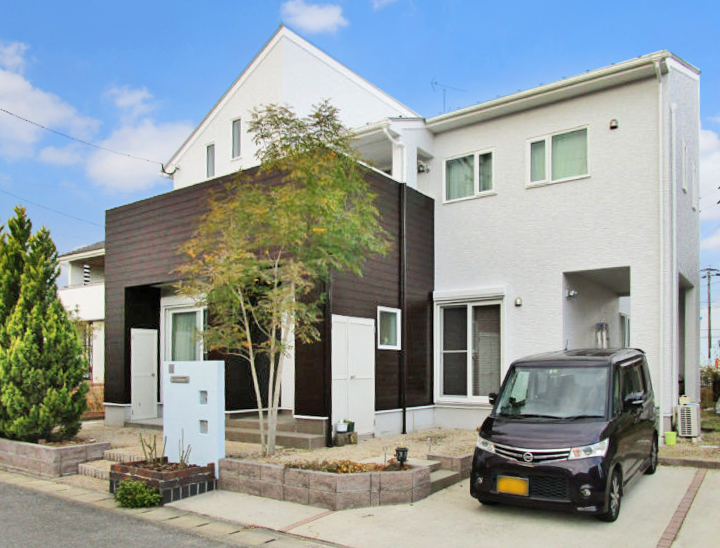 福岡市　I様邸　外壁塗装①　20180709