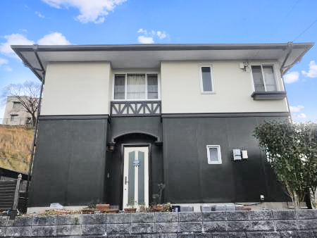 福岡市　T様邸　外壁塗装④　20180709