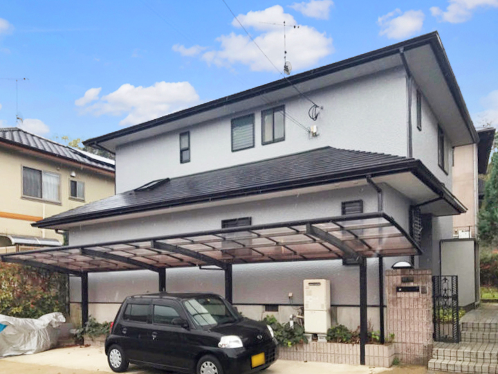 福岡市 H様邸　外壁塗装　屋根塗装②　20180710