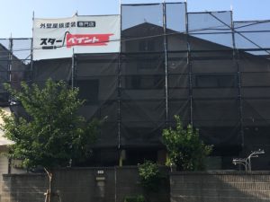 現場進捗報告　福岡県　福岡市の外壁塗装・屋根塗装専門店　スターペイント　20180810