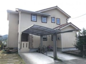 福津市　外壁塗装　屋根塗装　塗装専門店　スターペイント　施行前写真