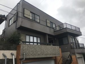 福岡県　福津市　外壁塗装　屋根塗装　防水工事専門店　スターペイント　施工前写真　