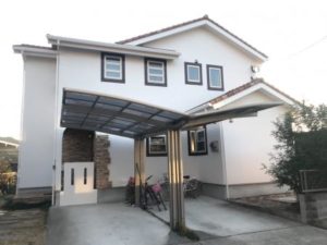 福津市　外壁塗装　屋根塗装　塗装専門店　スターペイント　施行後写真
