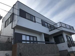 福岡県　福津市　外壁塗装　屋根塗装　防水工事専門店　スターペイント　施工後写真　