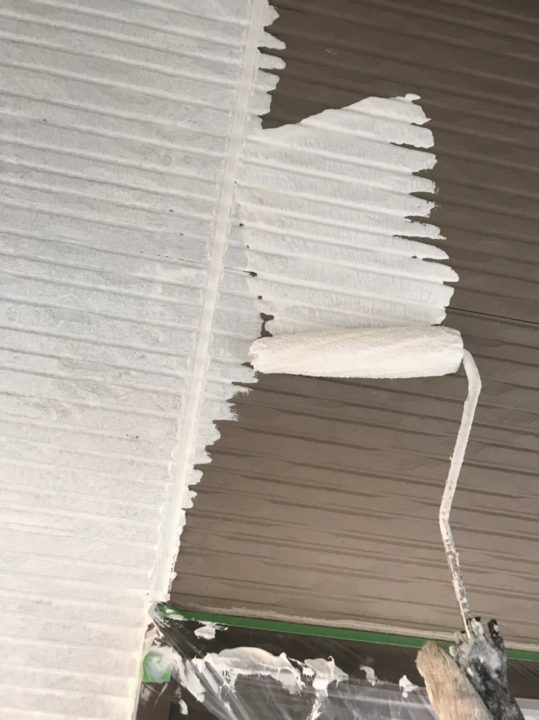 S様邸　施工の様子　　　福岡県　福岡市の外壁塗装・屋根塗装専門店　スターペイント　20181122