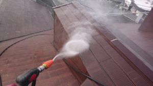 福岡県　福岡市　東区　外壁塗装　屋根塗装　塗装専門店　スターペイント　屋根高圧洗浄