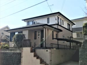 福岡県　福岡市　東区　外壁塗装　屋根塗装　塗装専門店　スターペイント　ショールーム　施工事例　