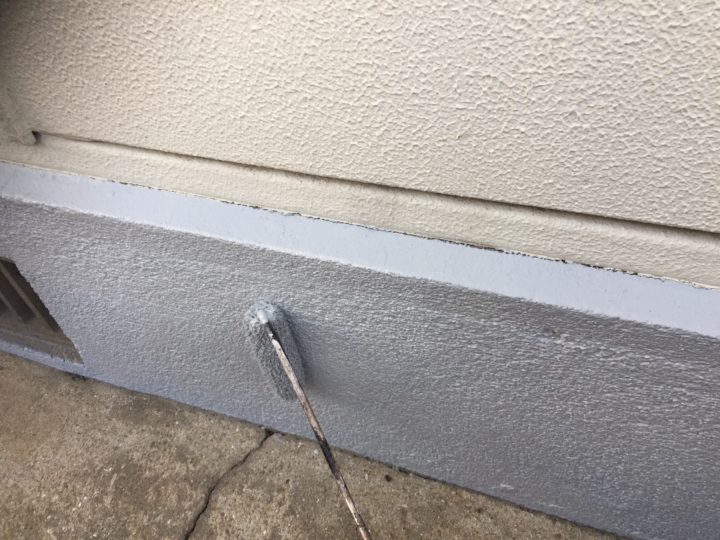 基礎の塗装　外壁塗装/屋根塗装/雨漏り専門店/福岡市　20190224