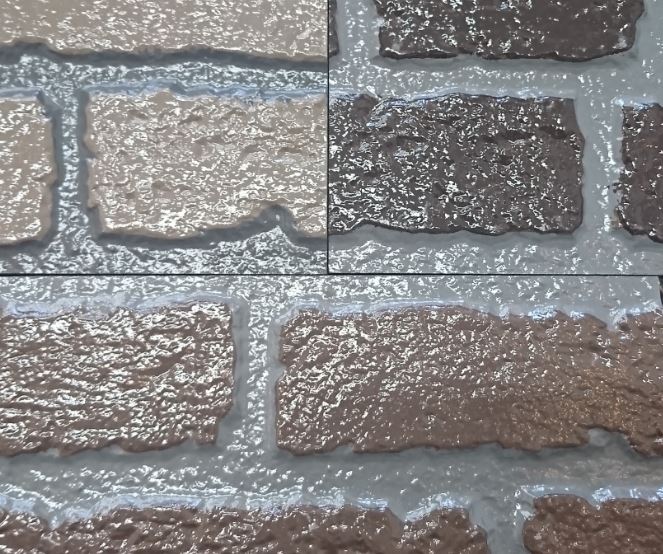 レンガの色分けの話し。～目地出し施工～　福岡 外壁・屋根塗装 防水工事 専門店 スターペイント　20190817