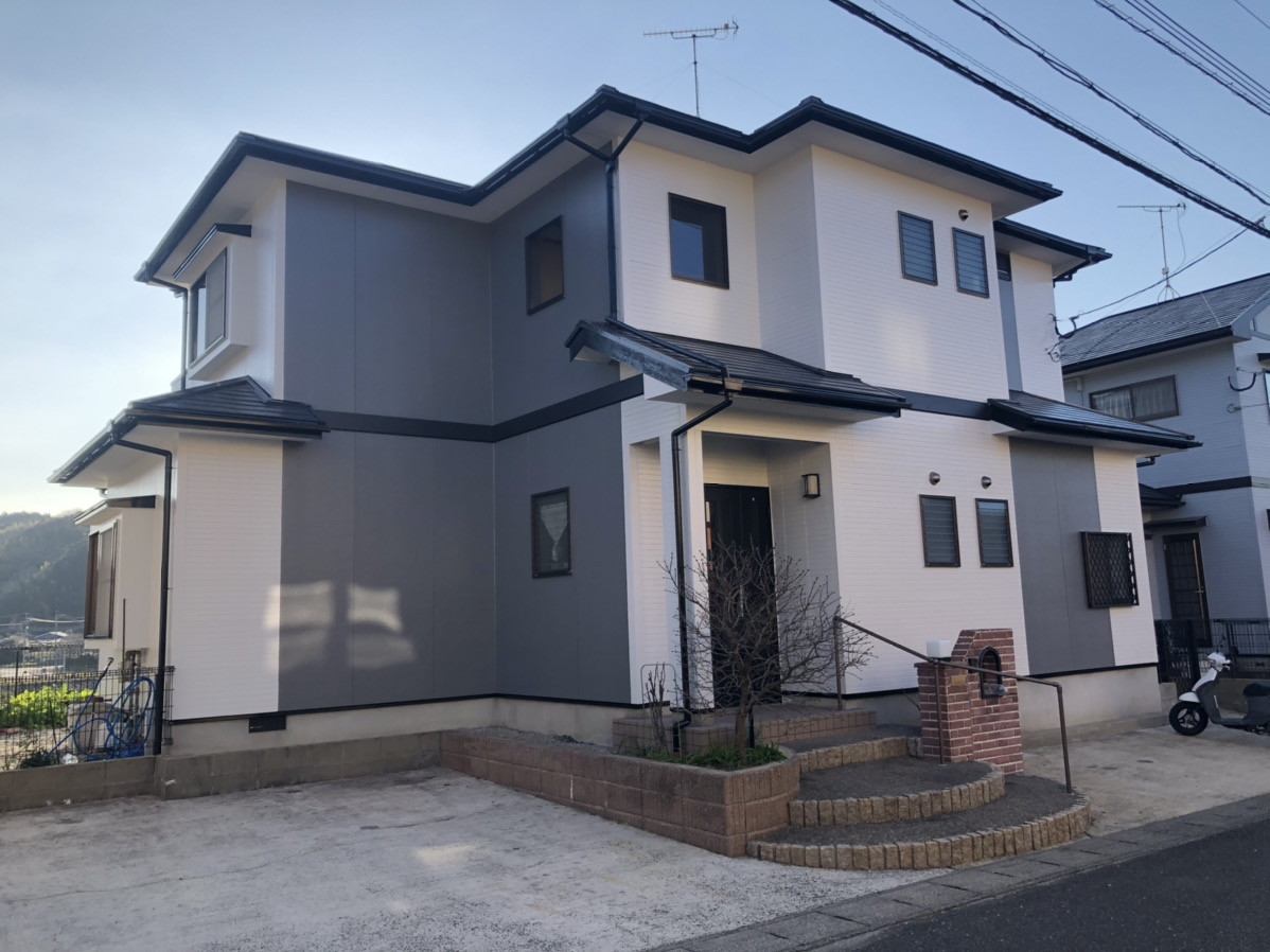 糟屋郡　K.H様邸　外壁塗装　屋根塗装　20200205