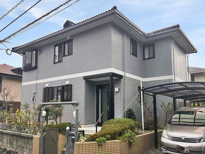 福岡市　T.I様邸　外壁塗装　屋根塗装　20200307