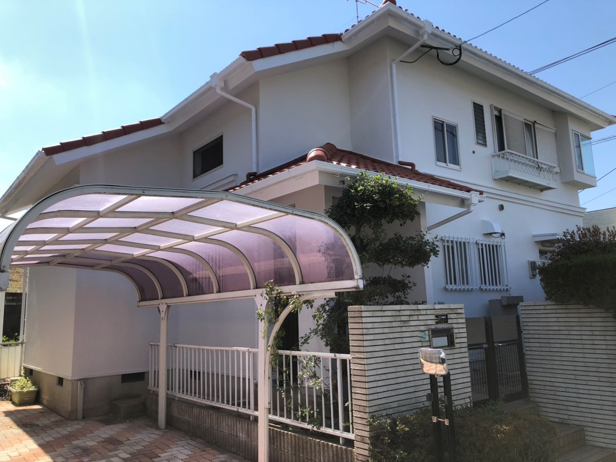 福岡市　匿名様邸　外壁塗装　屋根塗装　20200402
