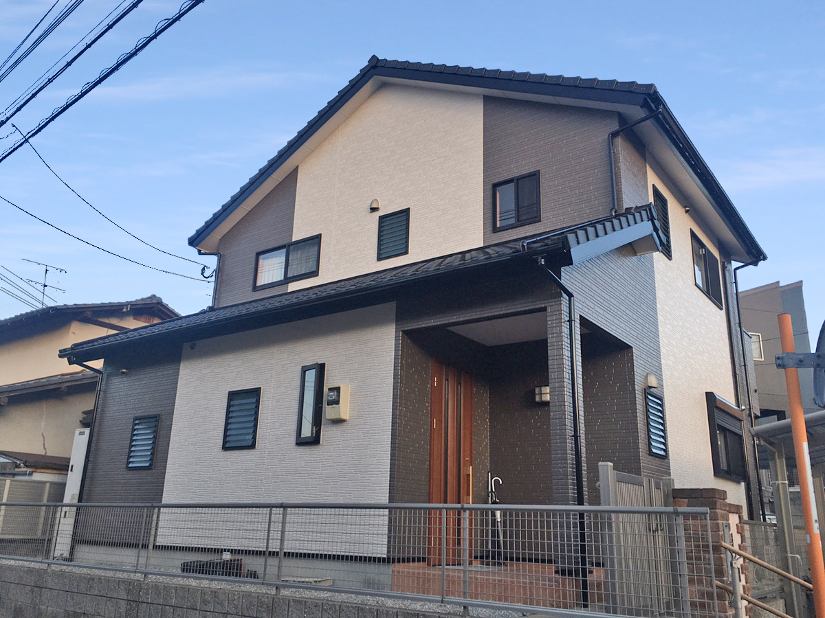 福岡市　田中様邸　外壁塗装　20200329