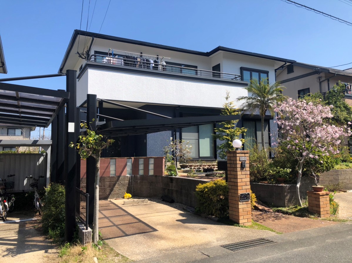 糟屋郡　匿名様邸　外壁塗装　屋根塗装　20200330