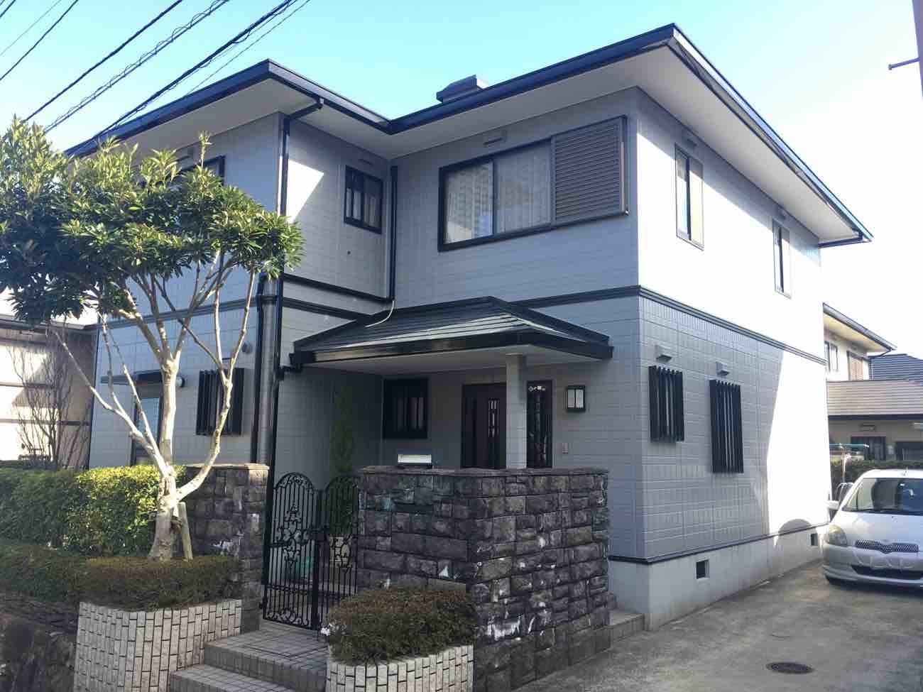 福岡市　H.U様邸　外壁塗装　屋根塗装　20200410