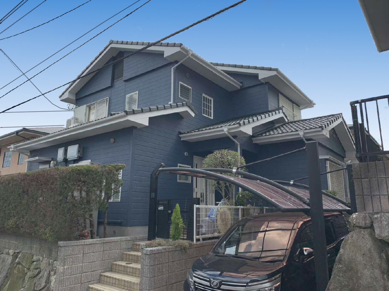 福岡市　K.F様邸　外壁塗装　屋根塗装　20200423