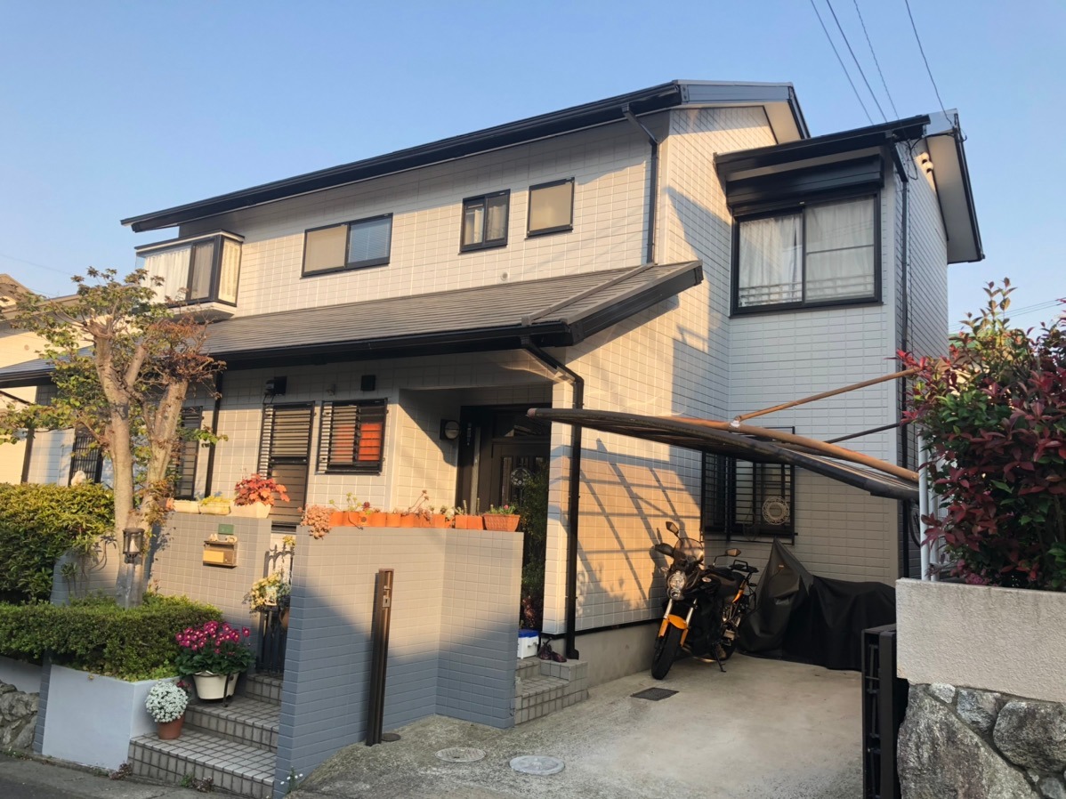 福岡市　T.K様邸　外壁塗装　屋根塗装　20200430