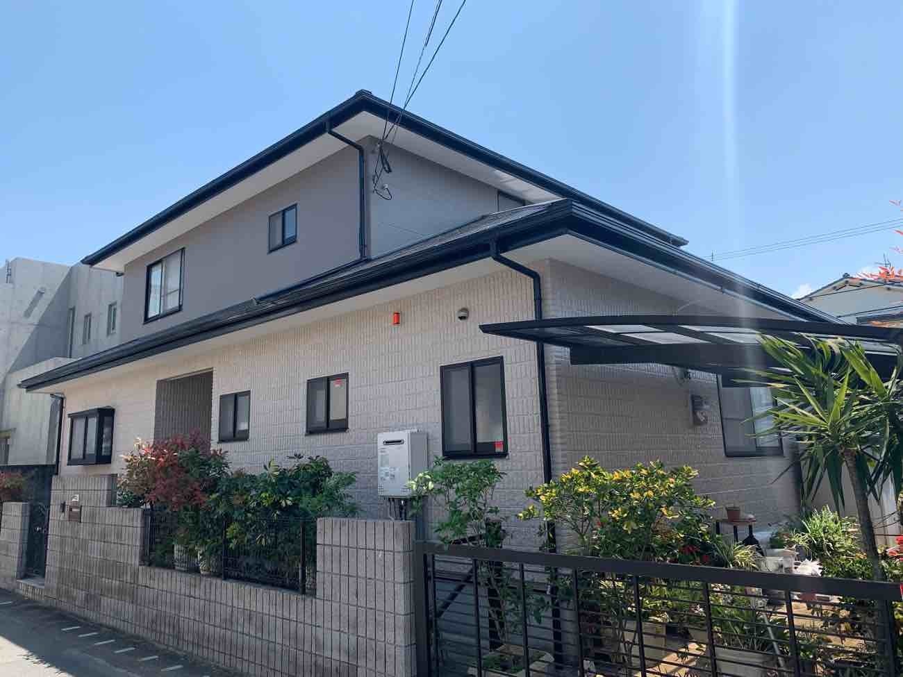 福岡市　H.N様邸　外壁塗装　屋根塗装　20200429