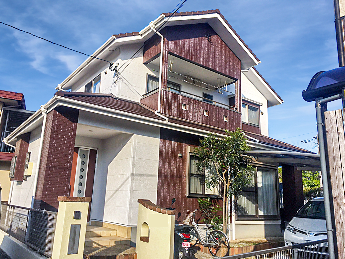 福岡市　K.Y様邸　外壁塗装　20200415