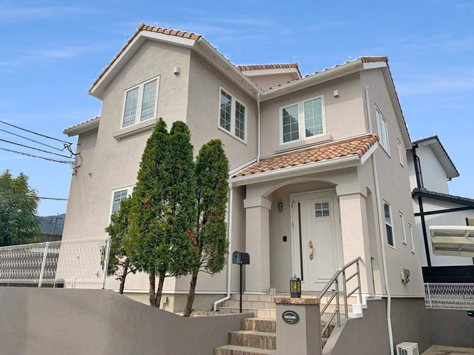 福岡市　T.I様邸　外壁塗装　外塀塗装　20200724