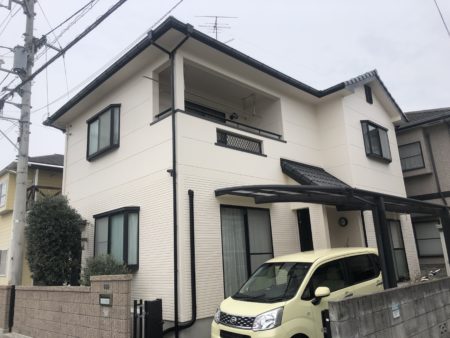 明るい雰囲気のお家になりました！　外壁塗装/屋根塗装/雨漏り専門店　スターペイント松山西ショールーム　2020/3/28