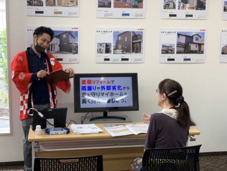 福岡　外壁塗装　屋根塗装　雨漏り　防水工事　スターペイント　専門店　ショールーム　施工事例