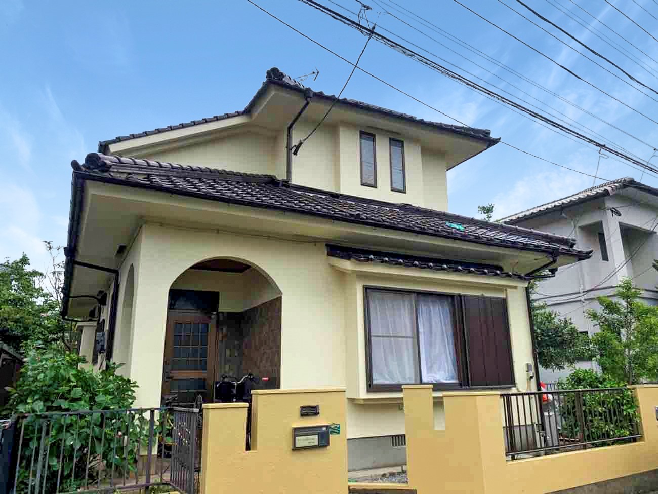 福岡市　K.K様邸　外壁塗装　外塀塗装　20200729