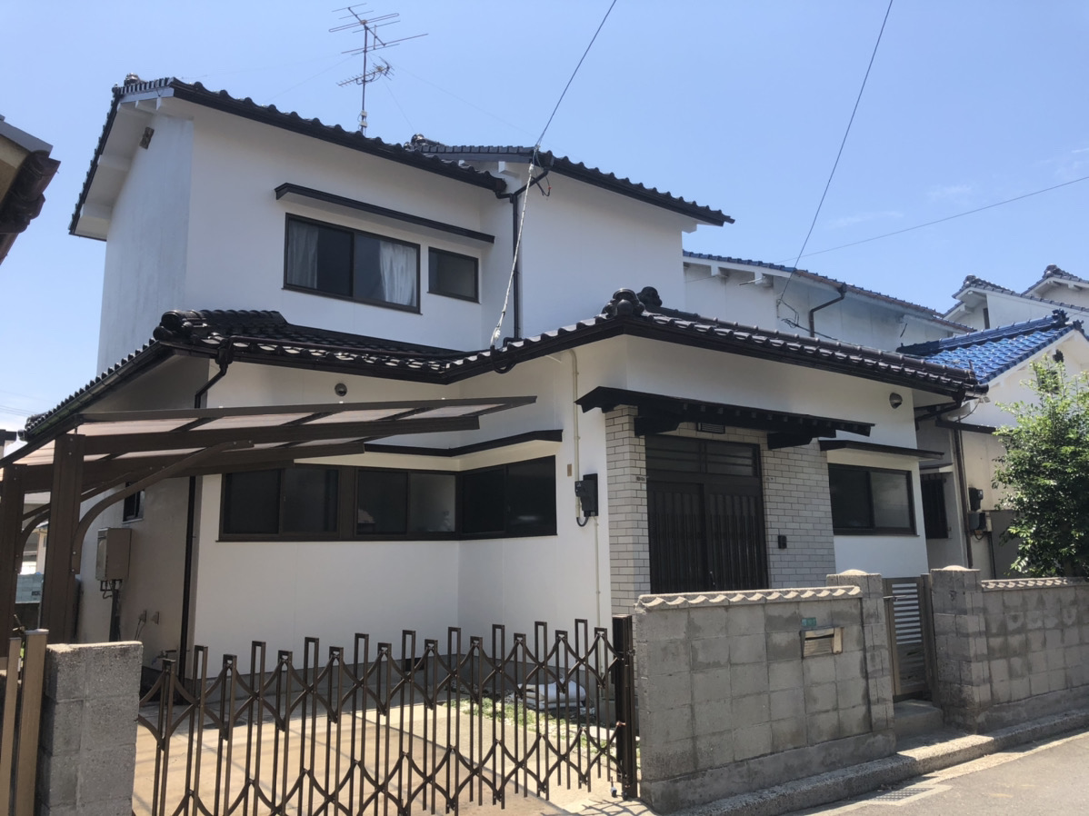 松山市　山口様邸　外壁塗装　2020/7/19
