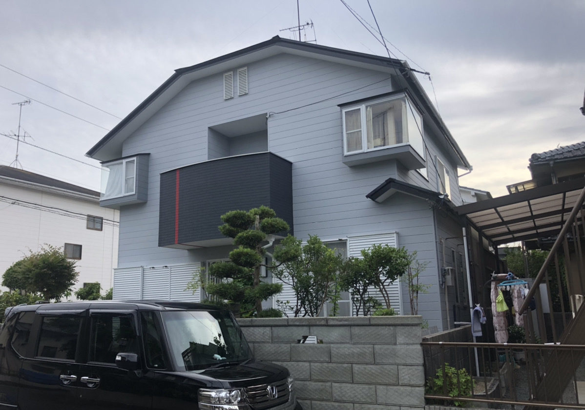 松山市K.K様邸　外壁・屋根塗装　2020/7/14　