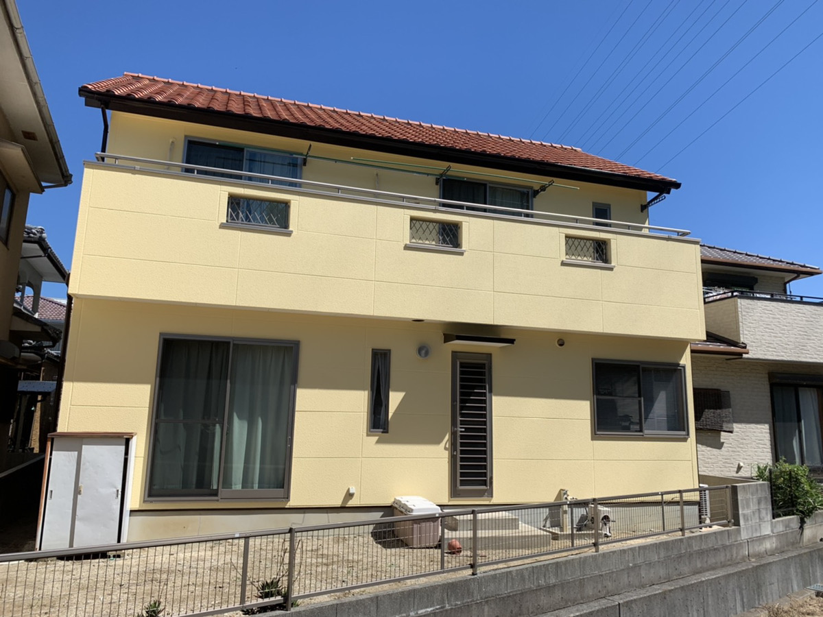 松山市　O.M様邸　外壁塗装　2020/8/16