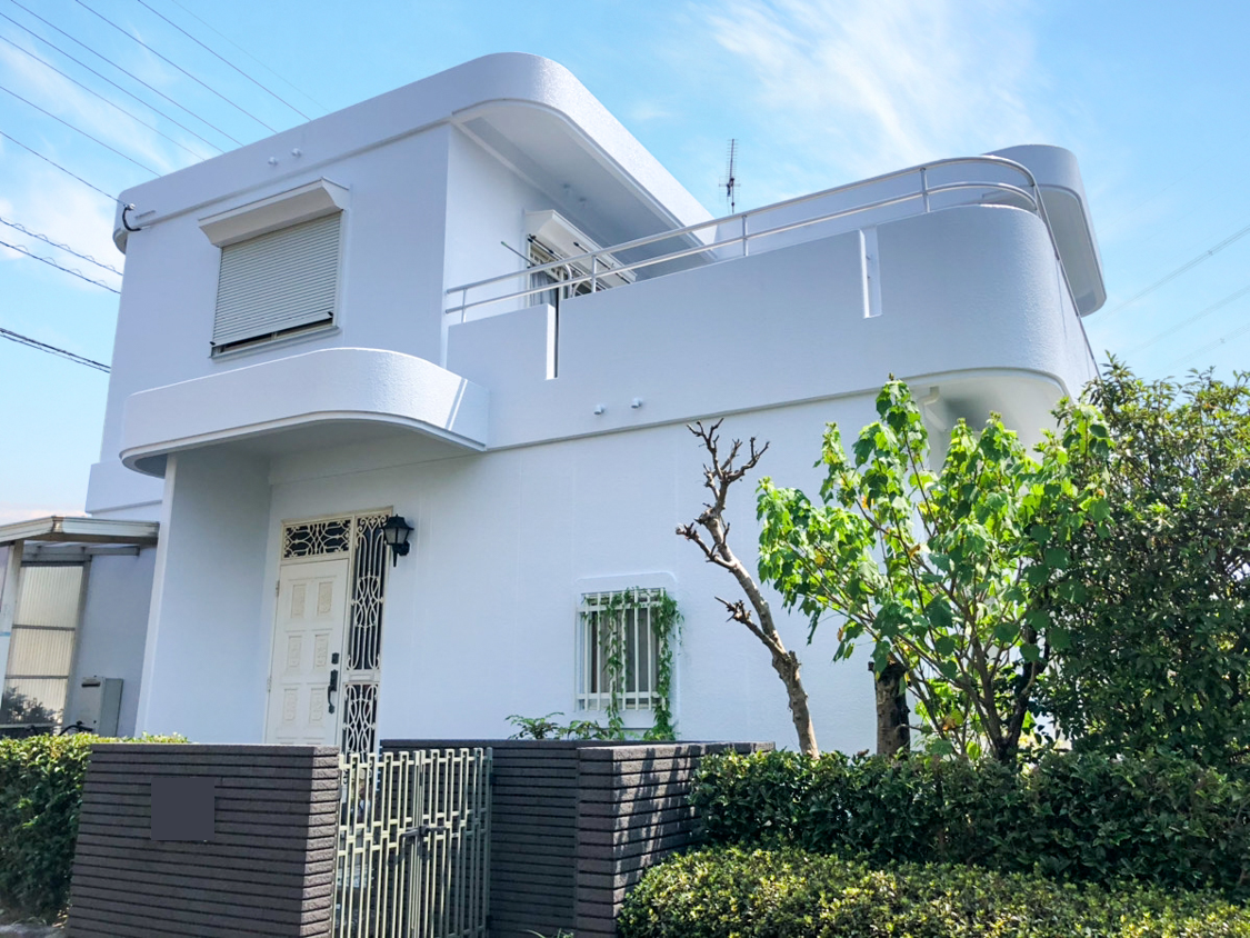 筑紫野市　匿名希望様邸　外壁塗装　陸屋根防水　20201005