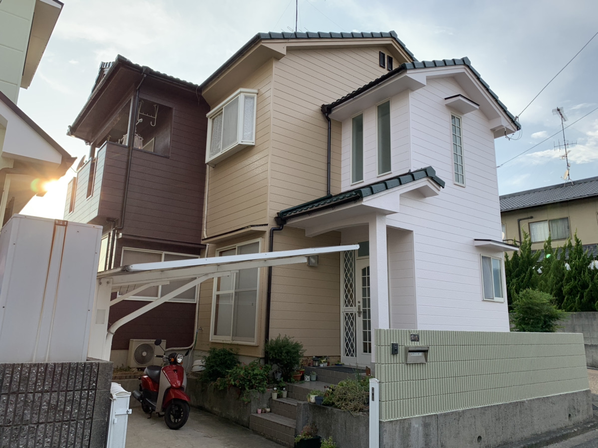 松山市　S.K様邸　外壁塗装/屋根塗装　2020/8/22