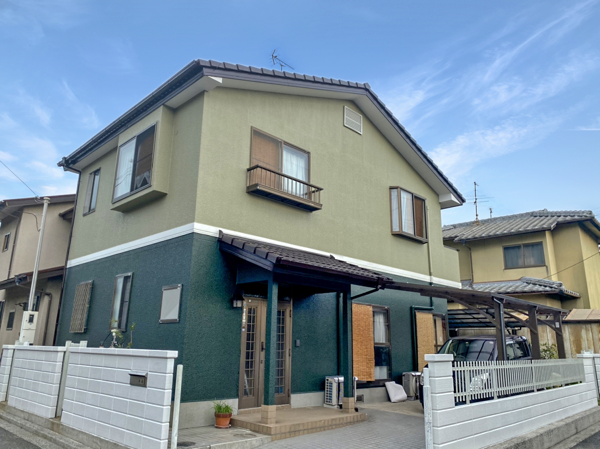 松山市　H.K様邸　外壁塗装/屋根塗装　2020/8/24