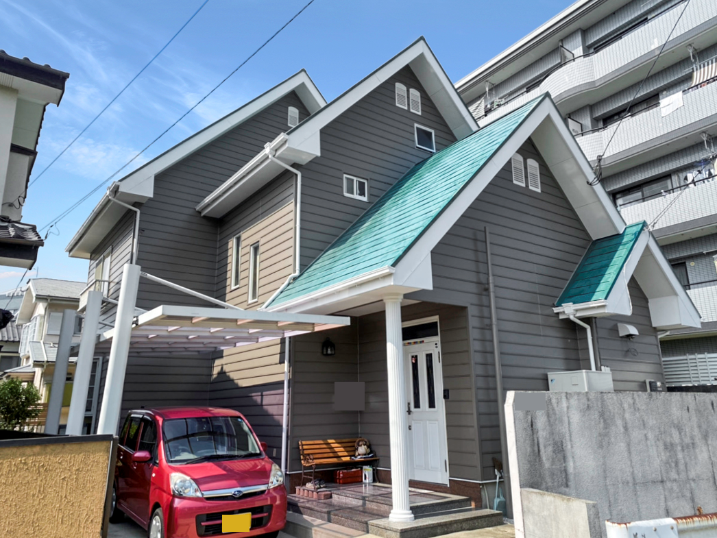 那珂川市　S.S様邸　外壁塗装工事　20200828