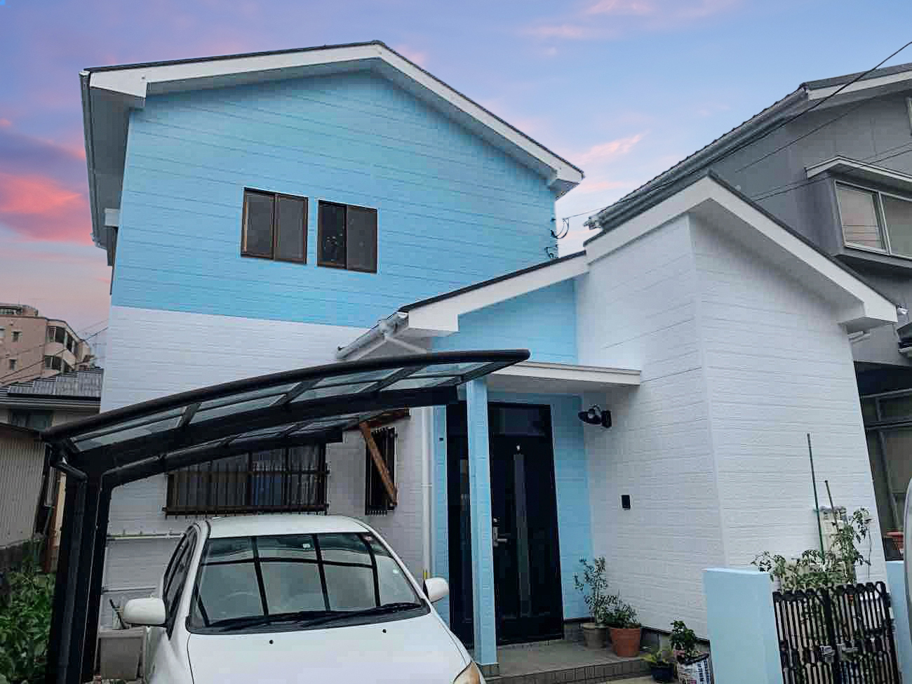 福岡市　東藤様邸　外壁塗装　屋根塗装　20200819
