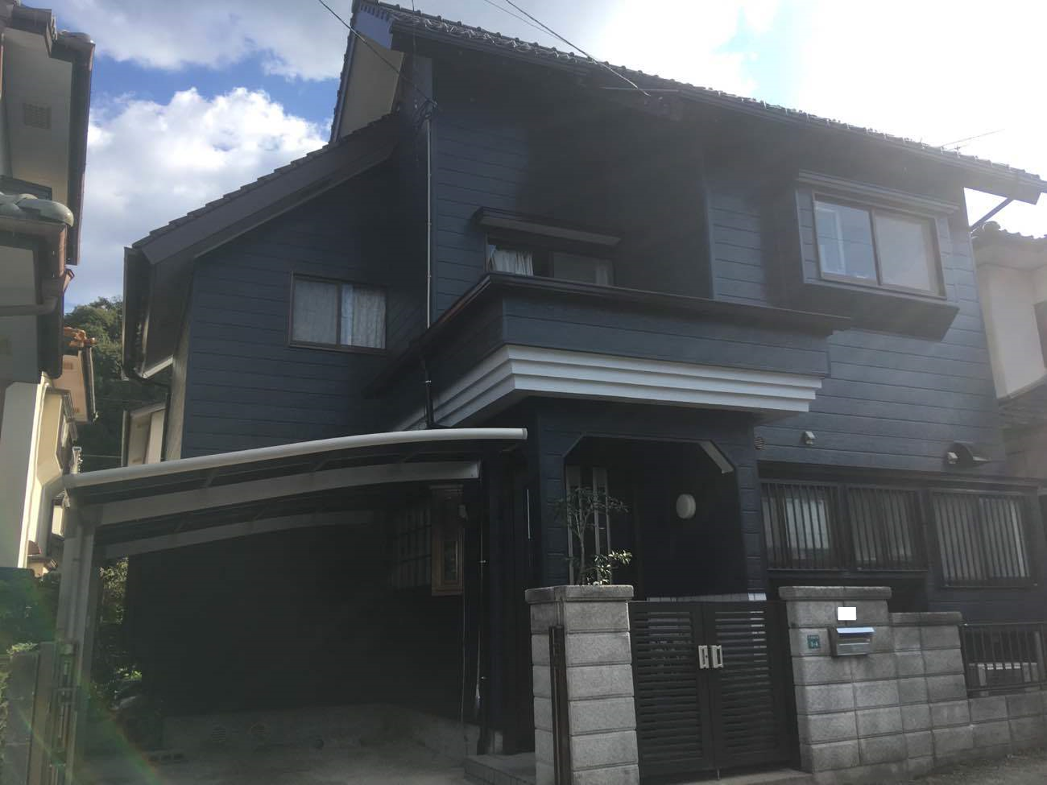 大野城市　Y.T様邸　外壁塗装　20201029