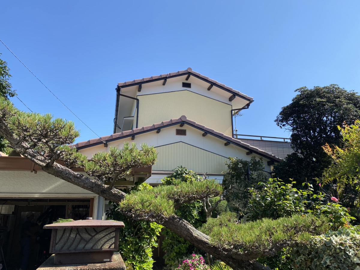 松山市　匿名様邸　一部外壁塗装/屋根塗装　2020/10/20