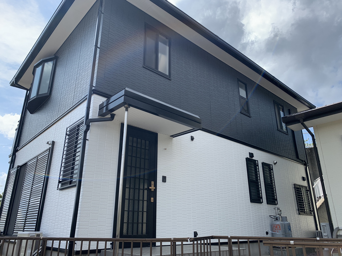 匿名様邸　福岡市　外壁塗装　屋根塗装　20201007