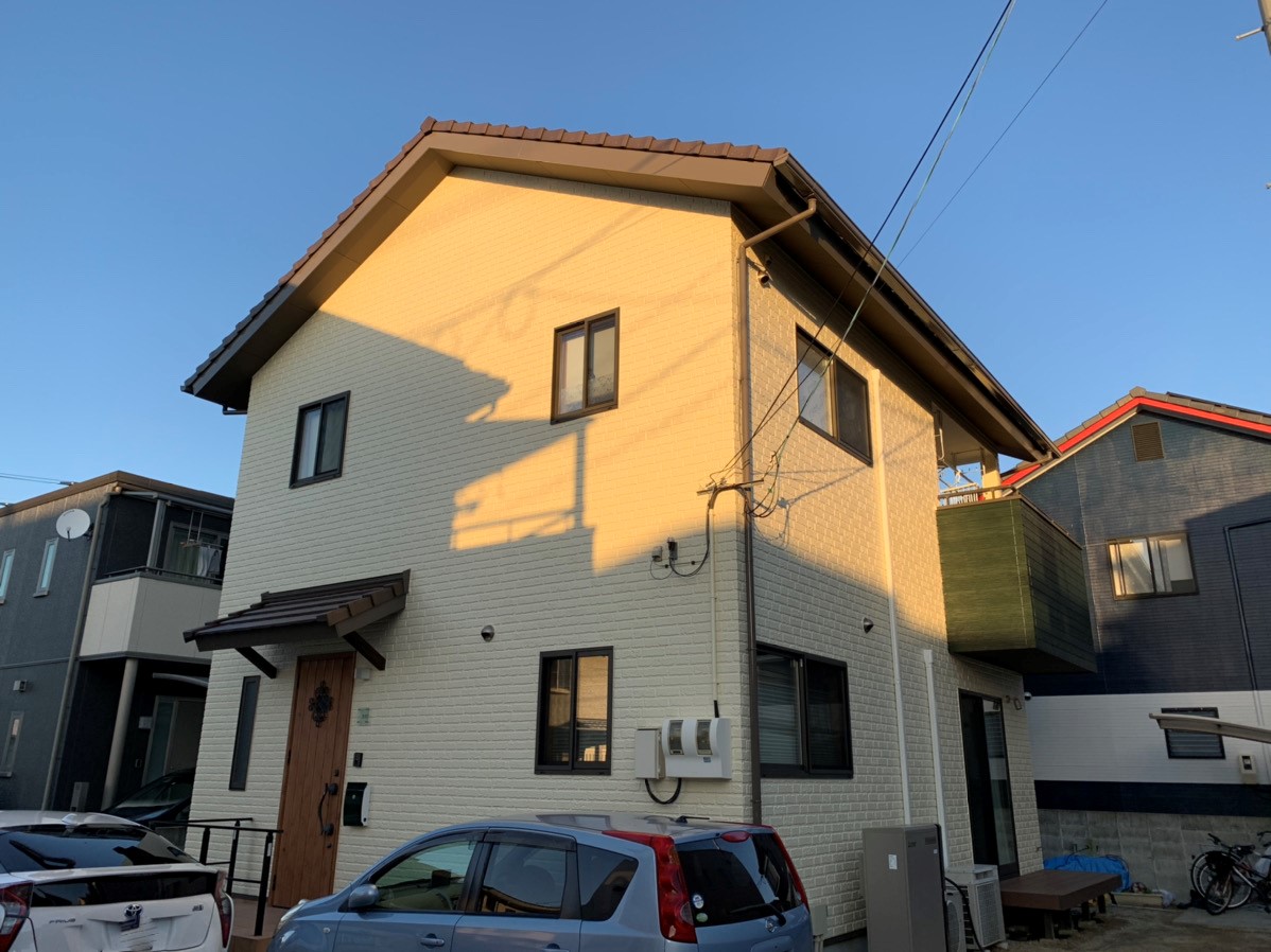 松山市　匿名様邸　外壁塗装　2020/11/8