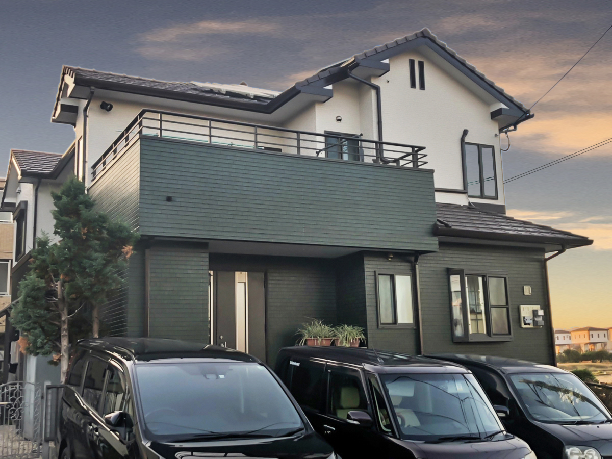 福岡市　匿名様邸　外壁塗装　20201203