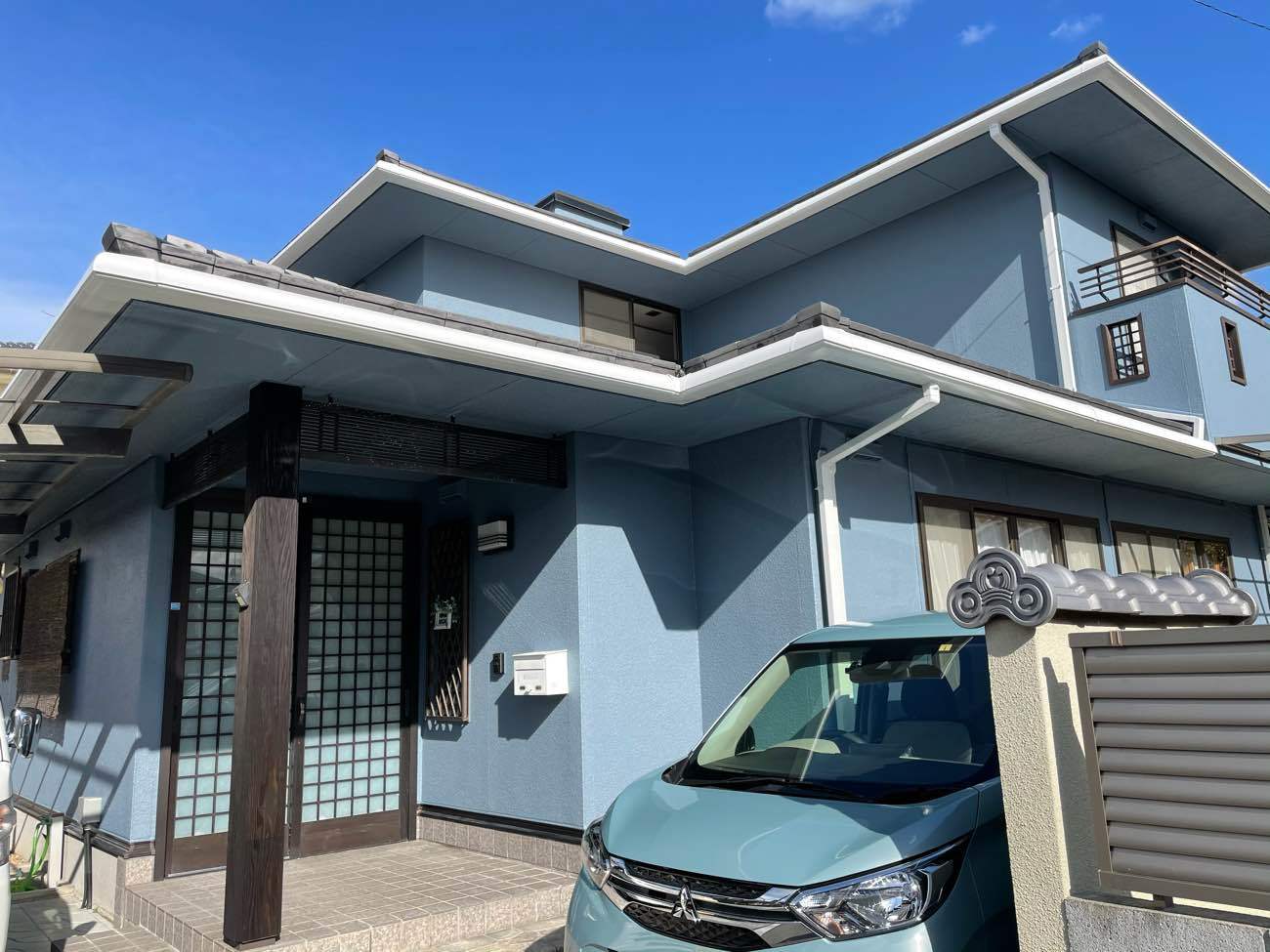 松山市　M.A様邸　外壁塗装　2020/12/26