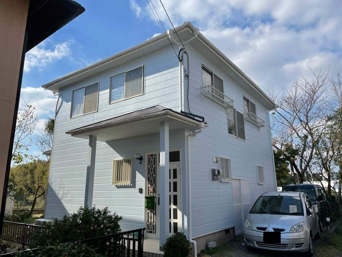 糸島市　匿名様邸　外壁塗装工事　20201215