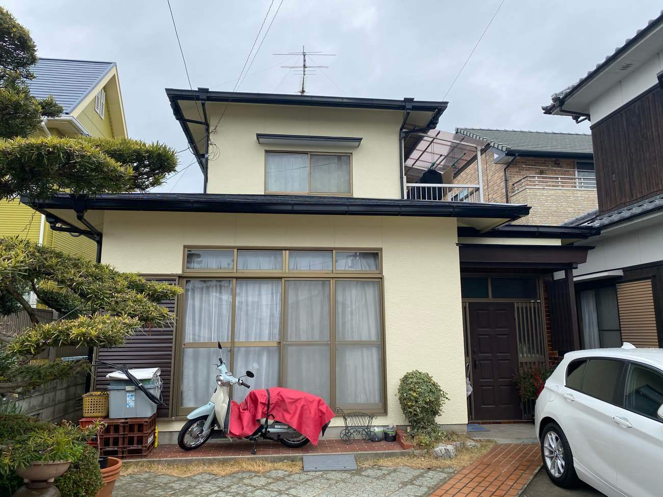 松山市　N.M様　外壁塗装/屋根塗装　2021/1/23