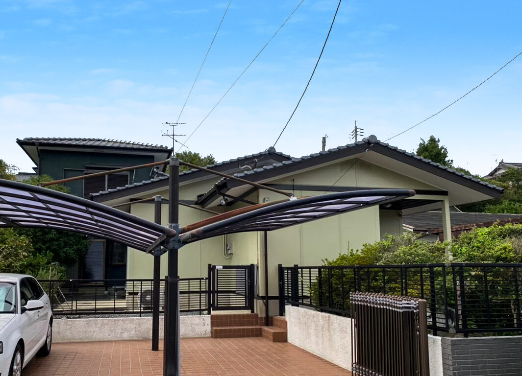 飯塚市　井上様邸　外壁塗装　20210106