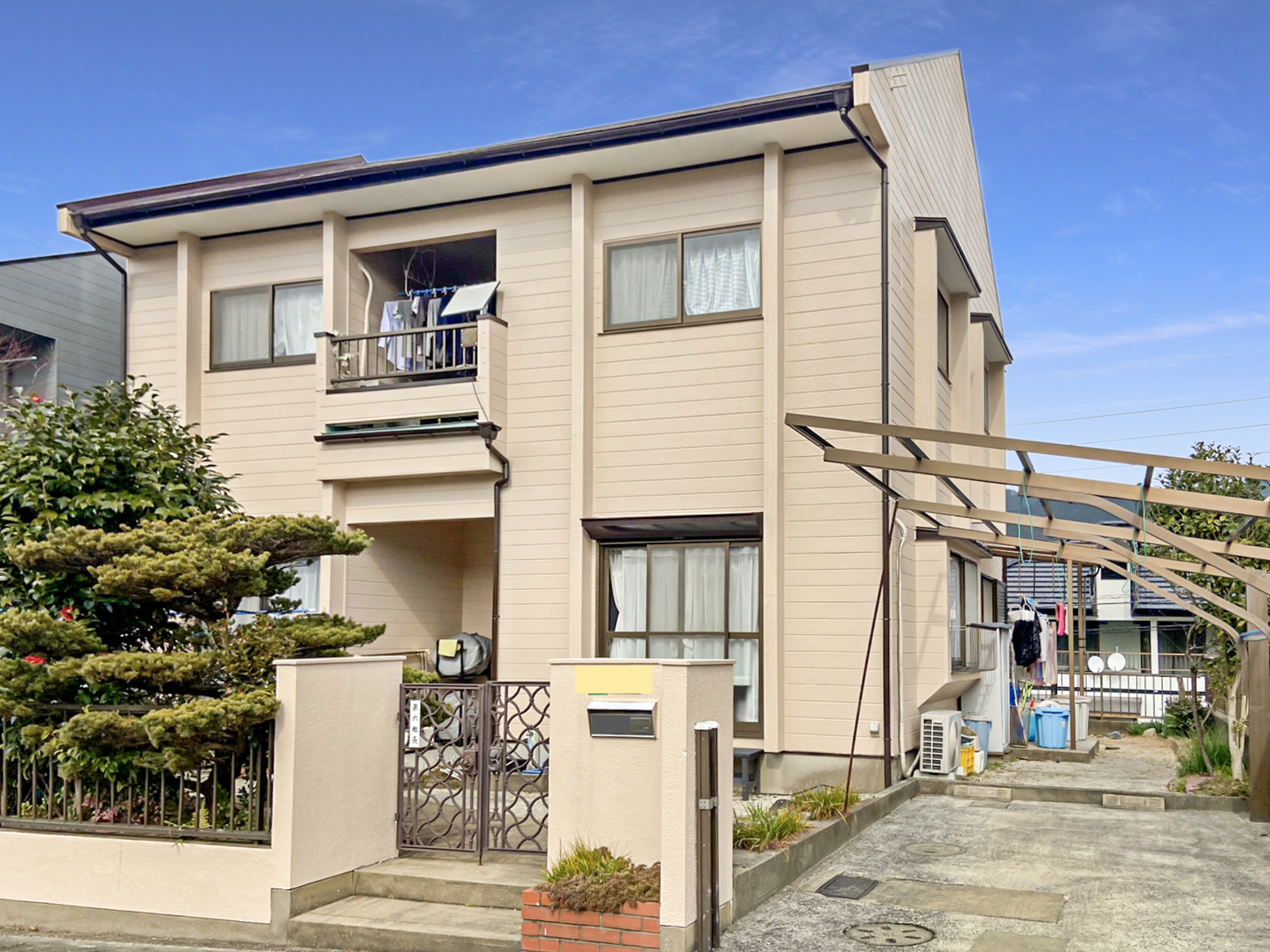 福岡市　有吉様邸　外壁塗装　屋根塗装　20210207