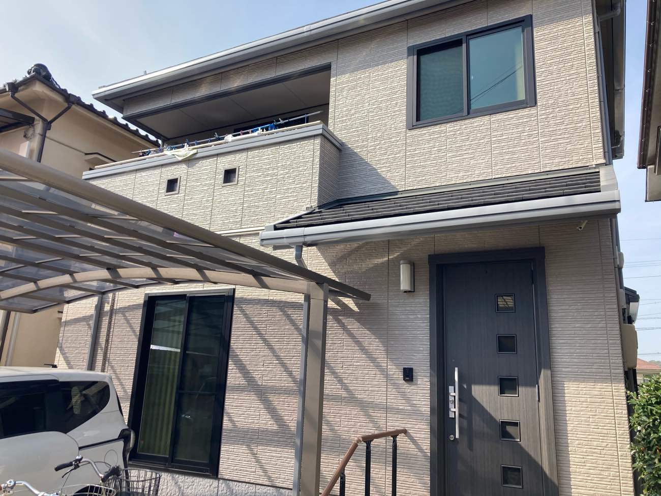 松山市　S.N様邸　外壁塗装　2021/3/21