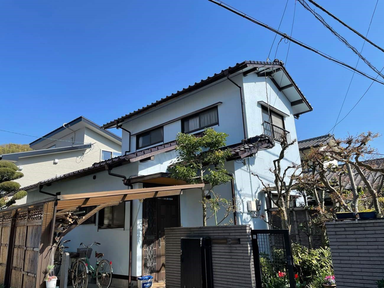 松山市　O.Y様邸　外壁塗装/屋根塗装　2021/3/27