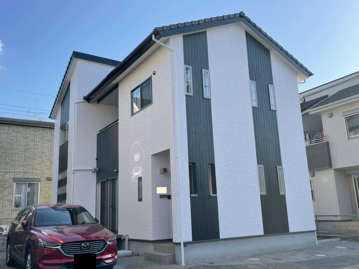 糸島市　H.Y様邸　外壁塗装　20210424