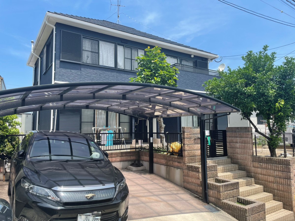 中間市　匿名様　外壁塗装工事　屋根塗装工事　20210722