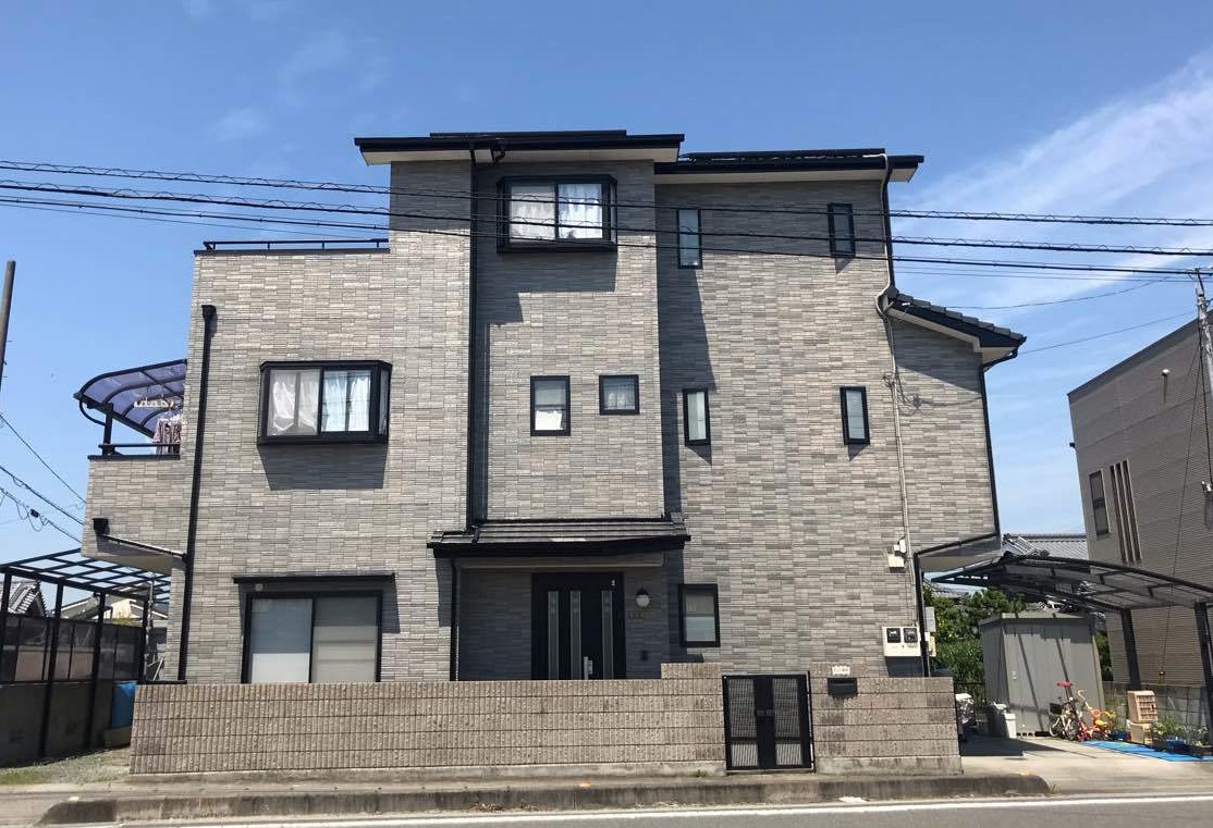 松山市　T.T様邸　外壁塗装　2021/6/22